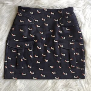 Tune & Tune Blue Patterned Skirt Size XS